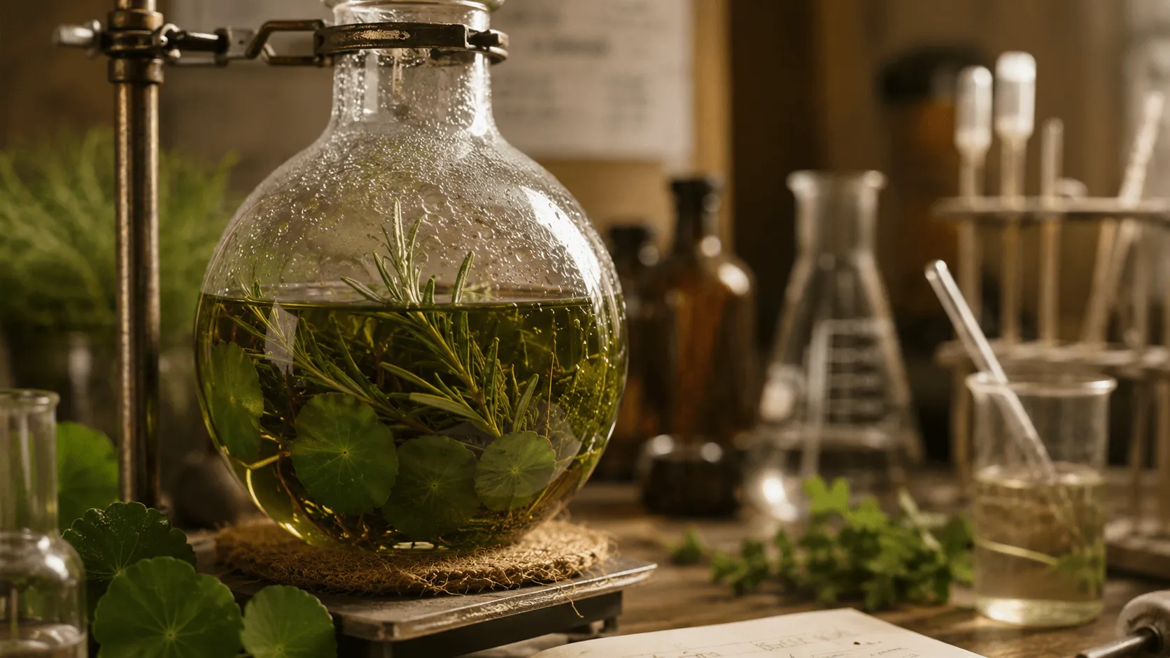 Refined tropical botanical extracts for hair & scalp formulation